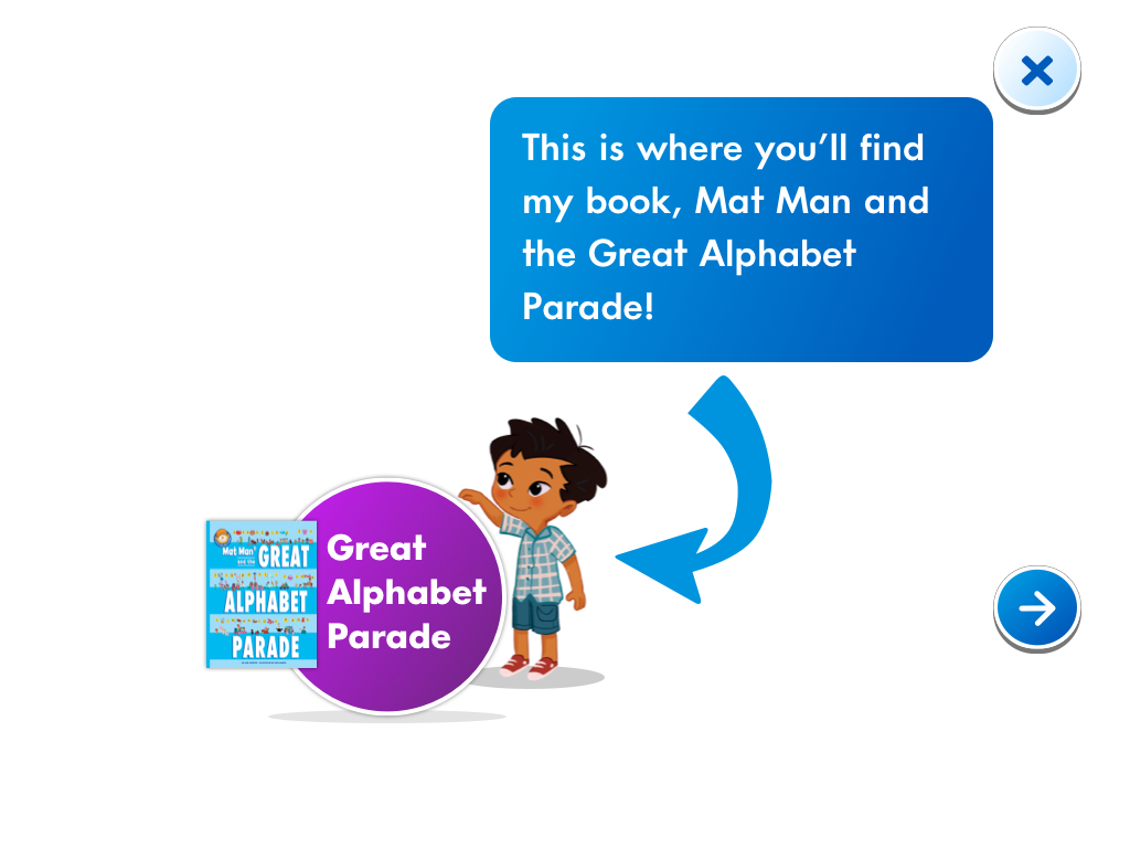 MMAZ tutorial — Mat Man introduces the Great Alphabet Parade
